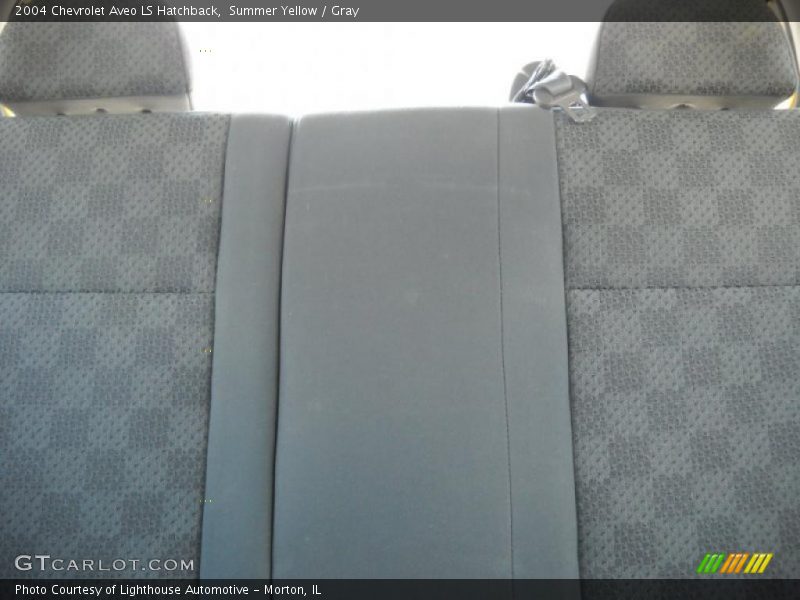 Summer Yellow / Gray 2004 Chevrolet Aveo LS Hatchback