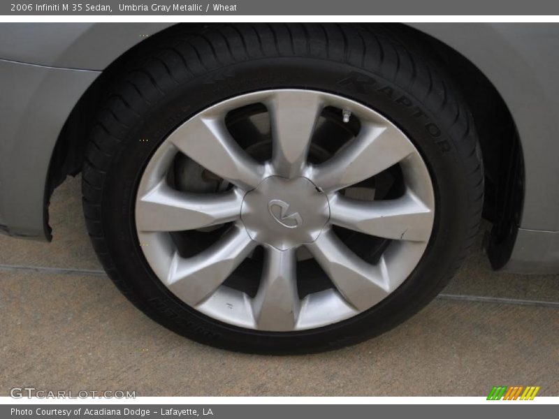 Umbria Gray Metallic / Wheat 2006 Infiniti M 35 Sedan