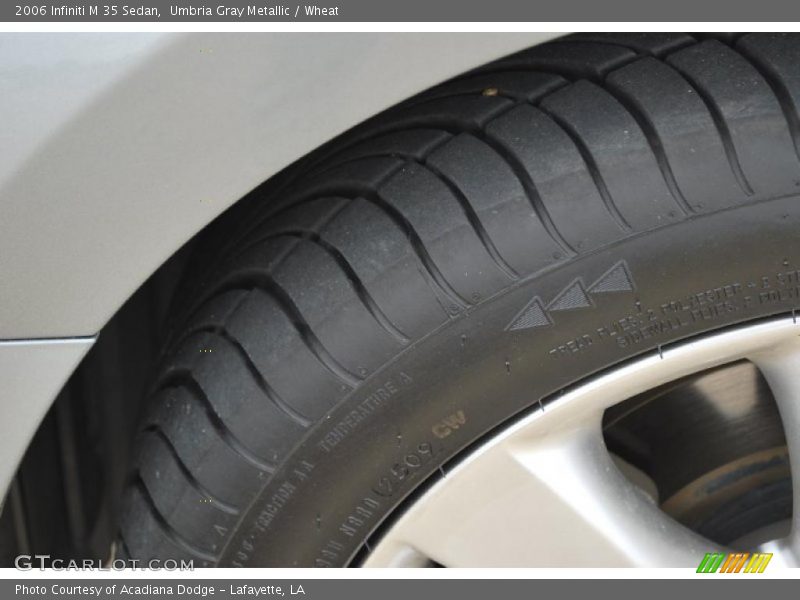 Umbria Gray Metallic / Wheat 2006 Infiniti M 35 Sedan
