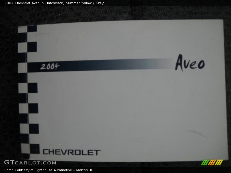 Summer Yellow / Gray 2004 Chevrolet Aveo LS Hatchback