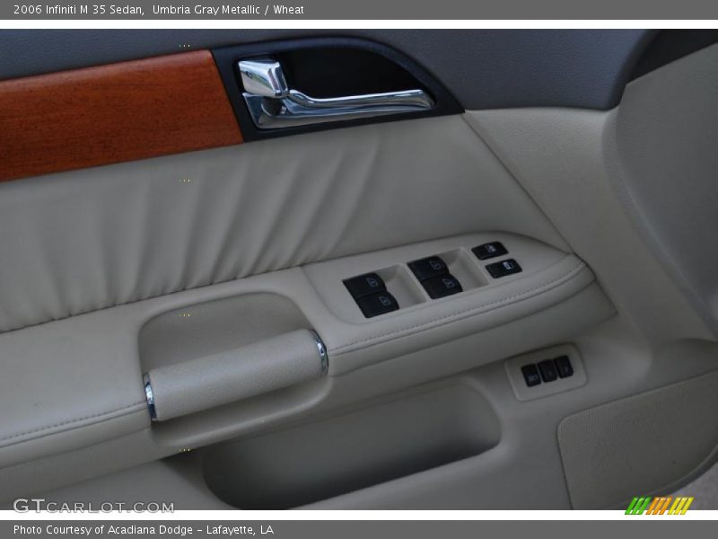 Umbria Gray Metallic / Wheat 2006 Infiniti M 35 Sedan
