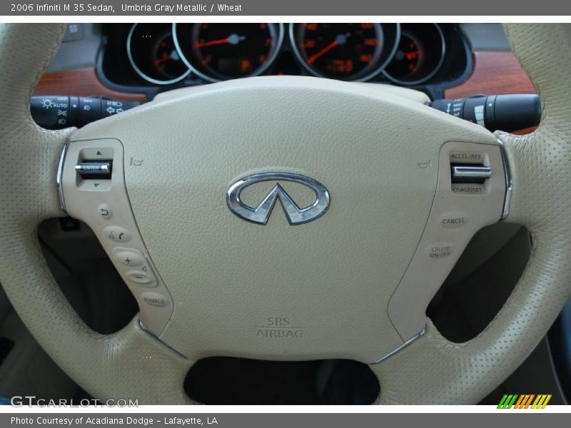 Umbria Gray Metallic / Wheat 2006 Infiniti M 35 Sedan