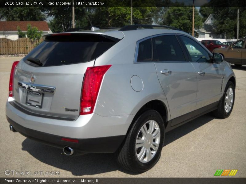 Radiant Silver / Titanium/Ebony 2010 Cadillac SRX V6