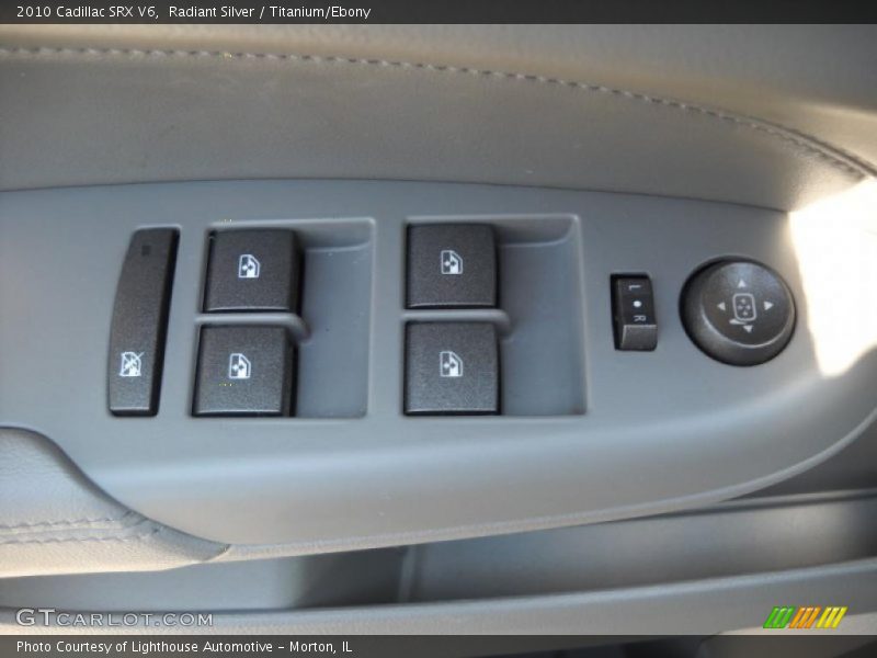 Radiant Silver / Titanium/Ebony 2010 Cadillac SRX V6