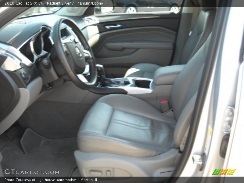Radiant Silver / Titanium/Ebony 2010 Cadillac SRX V6