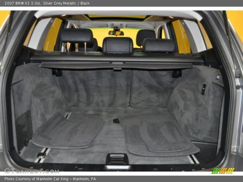 Silver Grey Metallic / Black 2007 BMW X3 3.0si