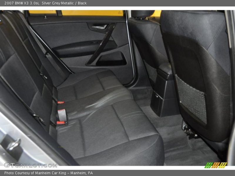 Silver Grey Metallic / Black 2007 BMW X3 3.0si