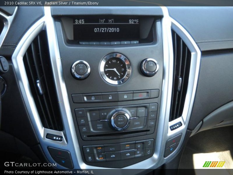 Radiant Silver / Titanium/Ebony 2010 Cadillac SRX V6