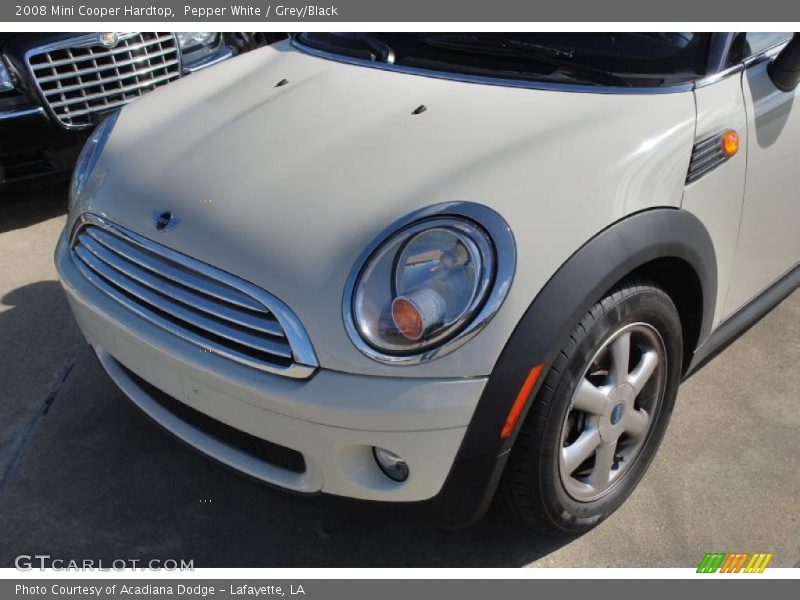 Pepper White / Grey/Black 2008 Mini Cooper Hardtop