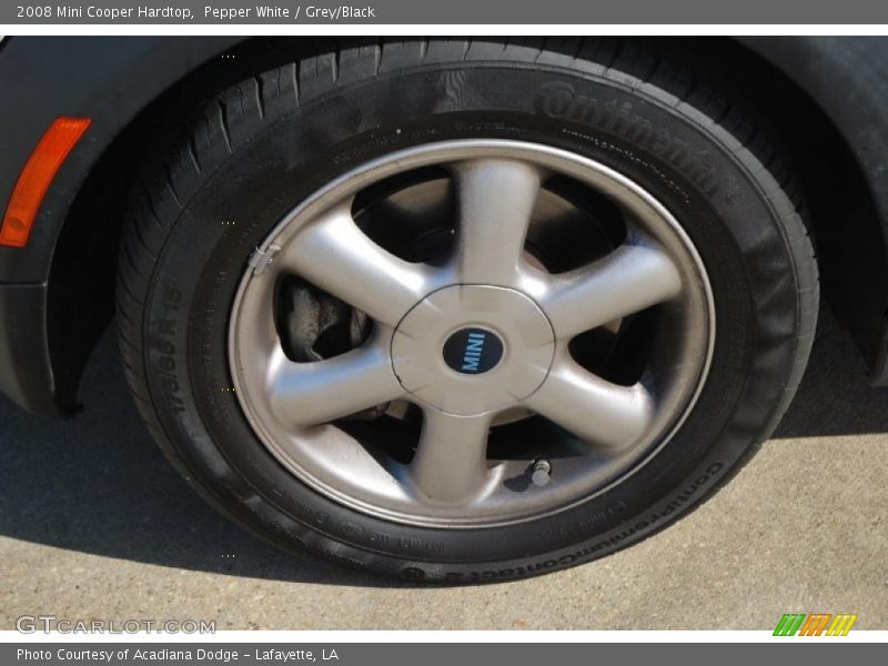Pepper White / Grey/Black 2008 Mini Cooper Hardtop