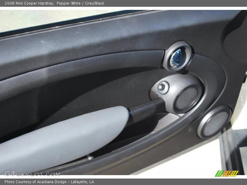 Pepper White / Grey/Black 2008 Mini Cooper Hardtop