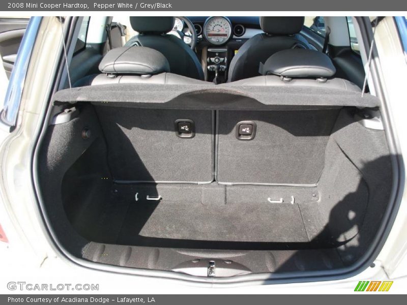 Pepper White / Grey/Black 2008 Mini Cooper Hardtop