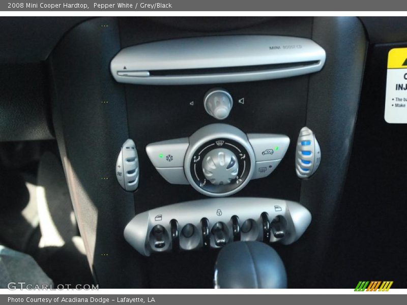 Pepper White / Grey/Black 2008 Mini Cooper Hardtop