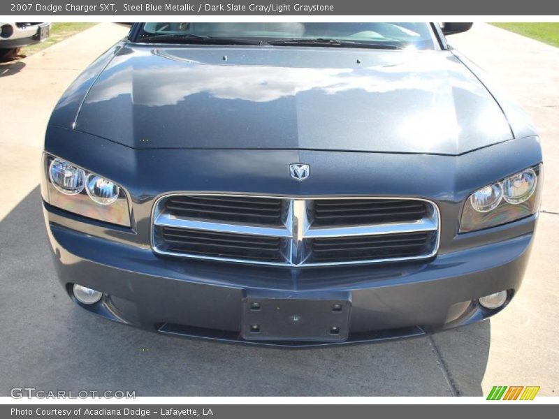 Steel Blue Metallic / Dark Slate Gray/Light Graystone 2007 Dodge Charger SXT