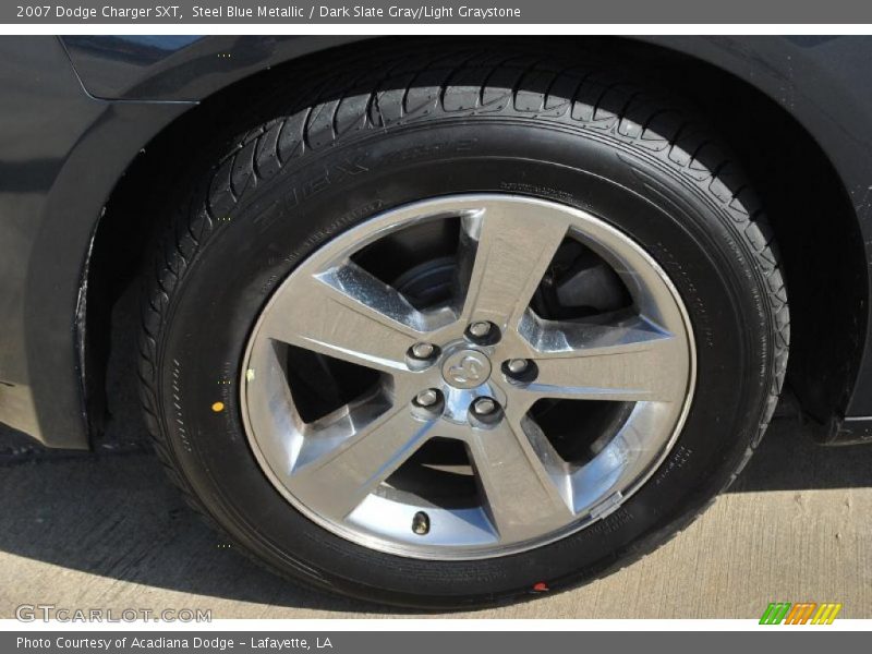 Steel Blue Metallic / Dark Slate Gray/Light Graystone 2007 Dodge Charger SXT