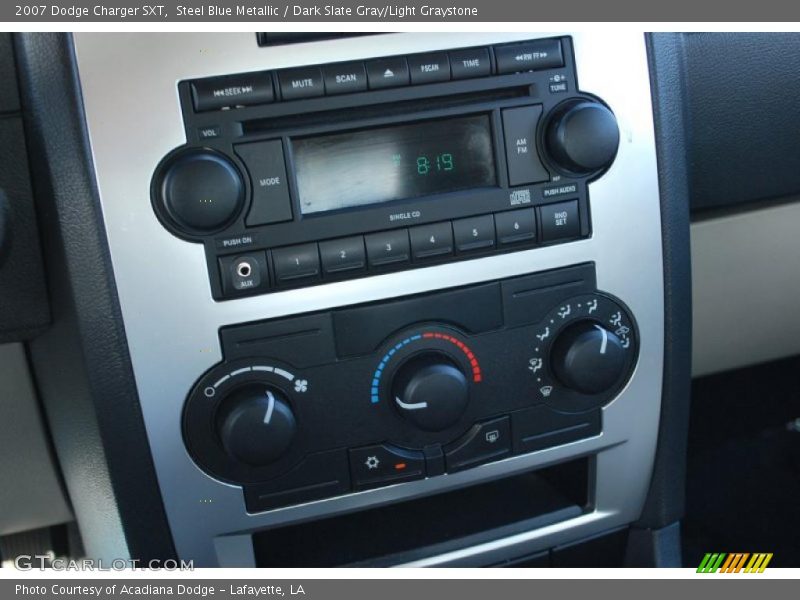 Steel Blue Metallic / Dark Slate Gray/Light Graystone 2007 Dodge Charger SXT