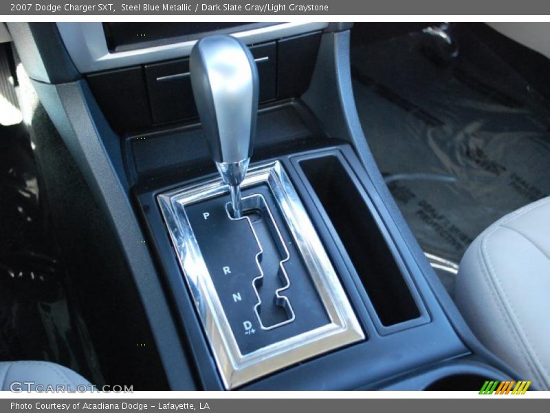 Steel Blue Metallic / Dark Slate Gray/Light Graystone 2007 Dodge Charger SXT