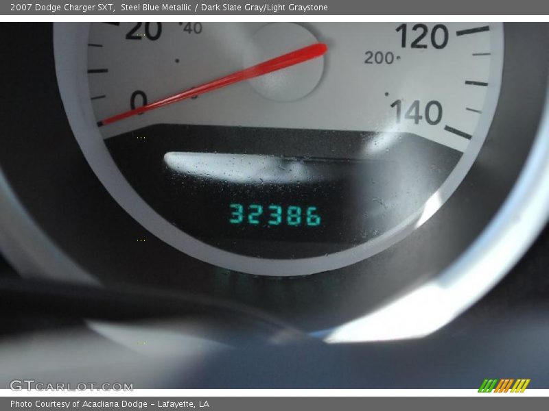 Steel Blue Metallic / Dark Slate Gray/Light Graystone 2007 Dodge Charger SXT