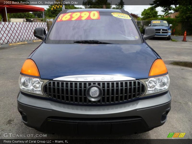 Indigo Blue / Dark Gray 2002 Buick Rendezvous CX