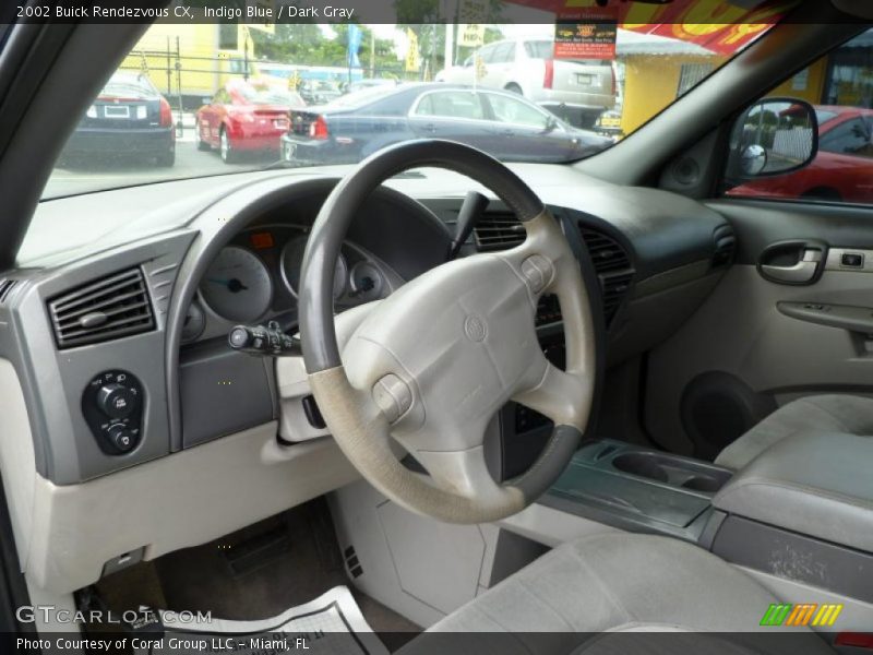 Indigo Blue / Dark Gray 2002 Buick Rendezvous CX