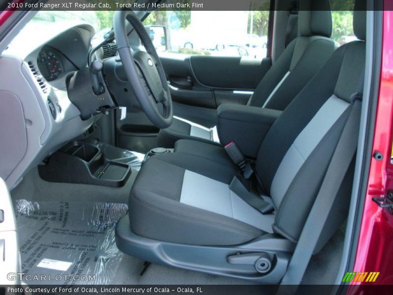 Torch Red / Medium Dark Flint 2010 Ford Ranger XLT Regular Cab