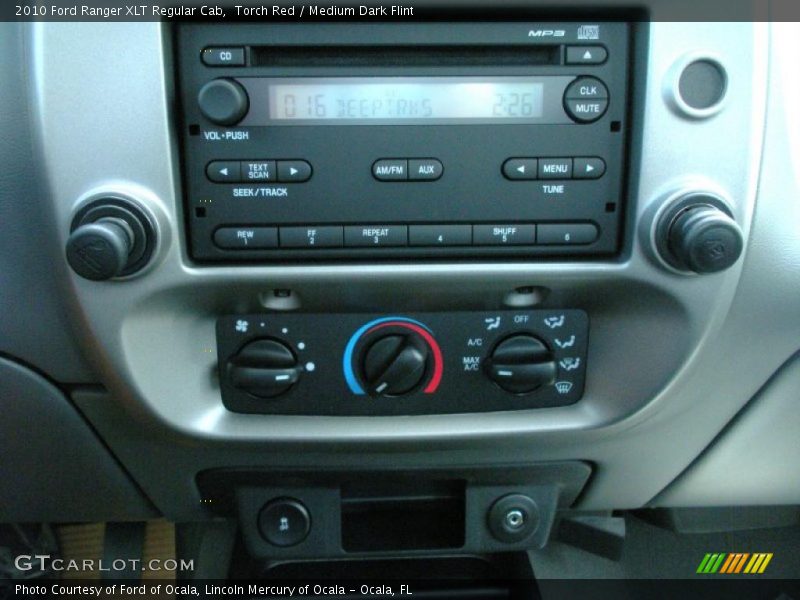 Torch Red / Medium Dark Flint 2010 Ford Ranger XLT Regular Cab