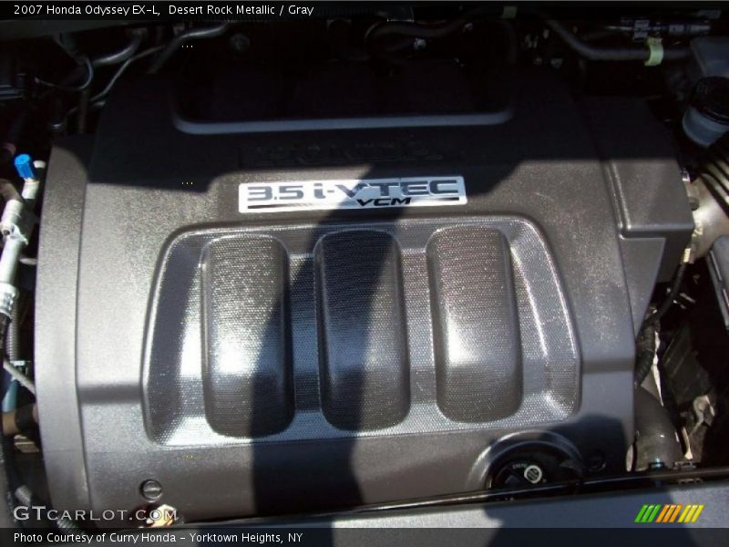 Desert Rock Metallic / Gray 2007 Honda Odyssey EX-L