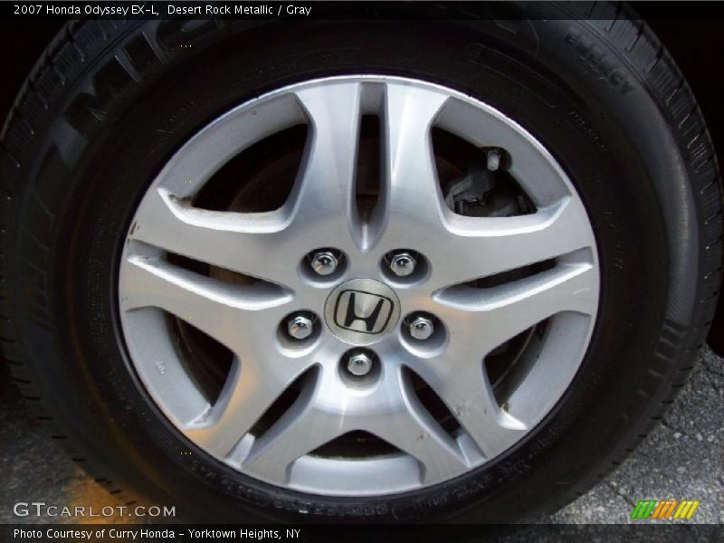 Desert Rock Metallic / Gray 2007 Honda Odyssey EX-L