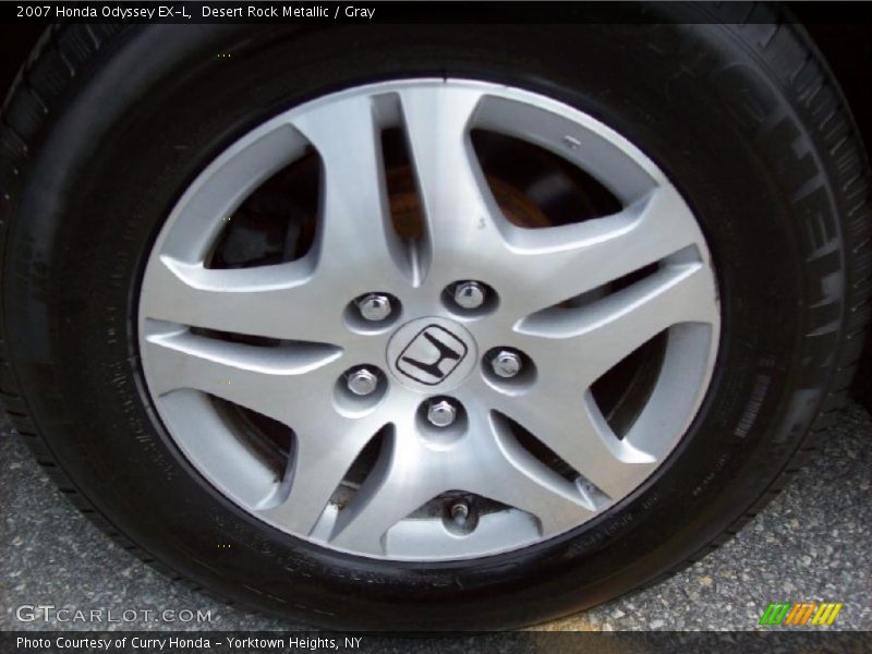 Desert Rock Metallic / Gray 2007 Honda Odyssey EX-L