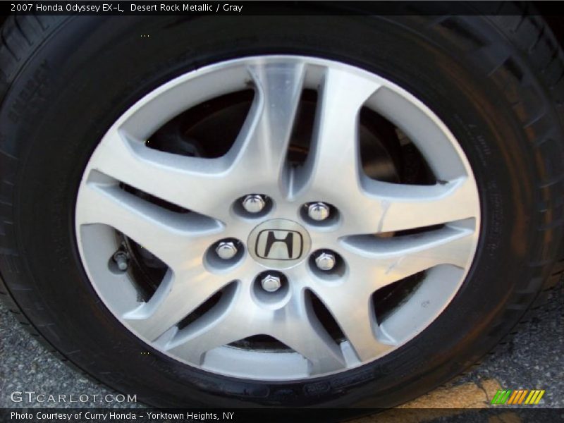 Desert Rock Metallic / Gray 2007 Honda Odyssey EX-L