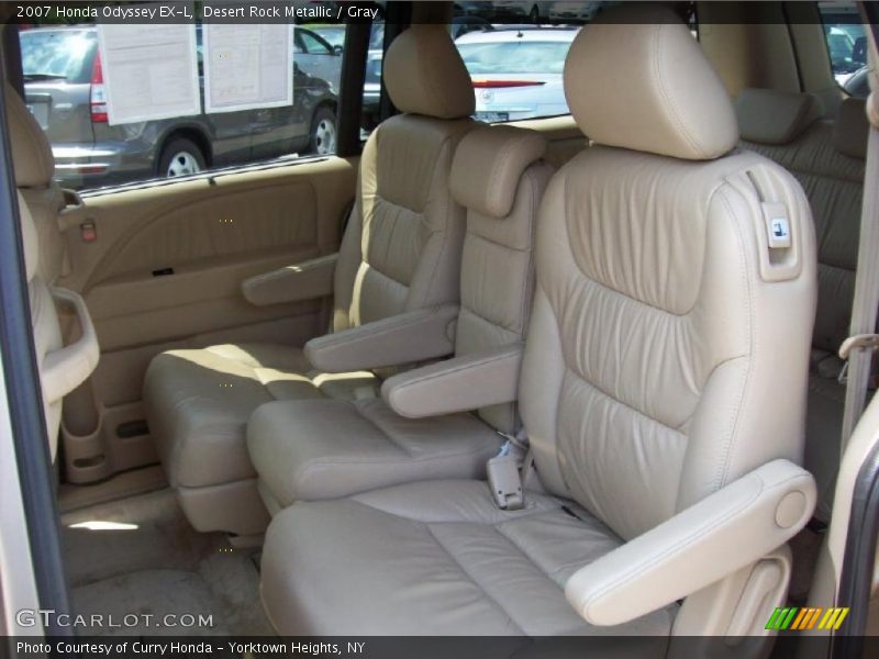 Desert Rock Metallic / Gray 2007 Honda Odyssey EX-L