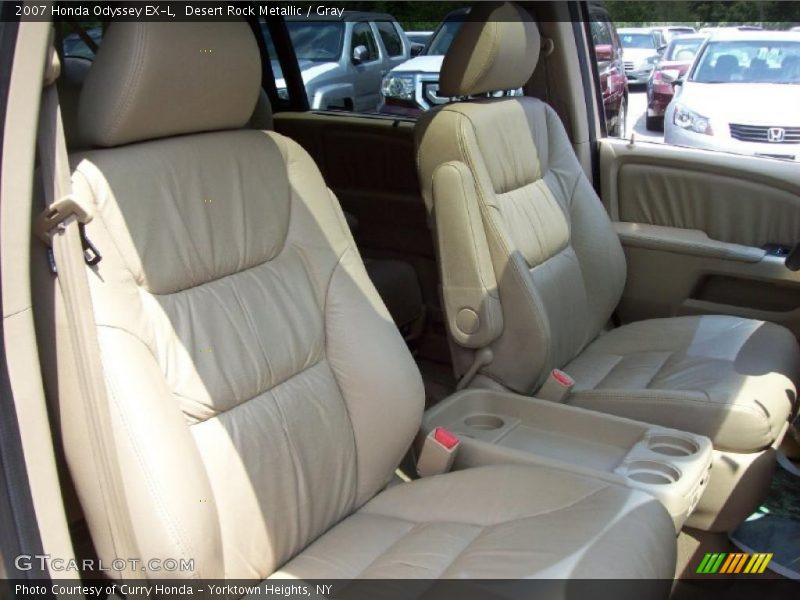 Desert Rock Metallic / Gray 2007 Honda Odyssey EX-L