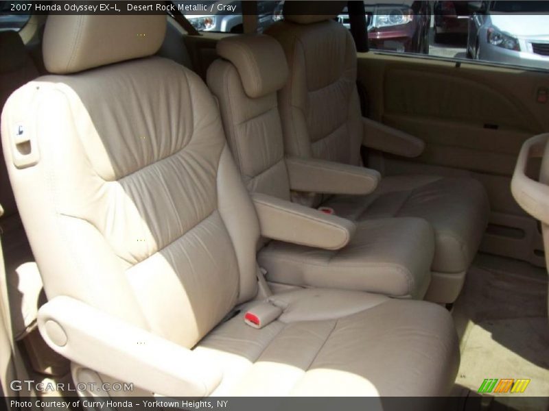 Desert Rock Metallic / Gray 2007 Honda Odyssey EX-L