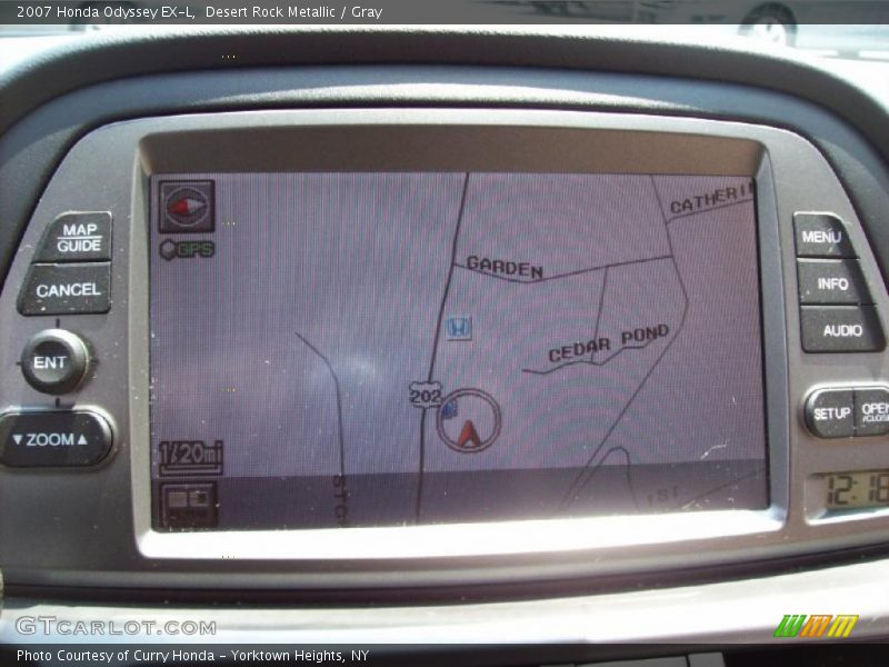 Desert Rock Metallic / Gray 2007 Honda Odyssey EX-L