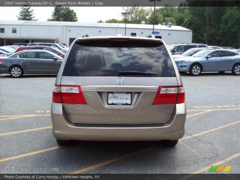 Desert Rock Metallic / Gray 2007 Honda Odyssey EX-L