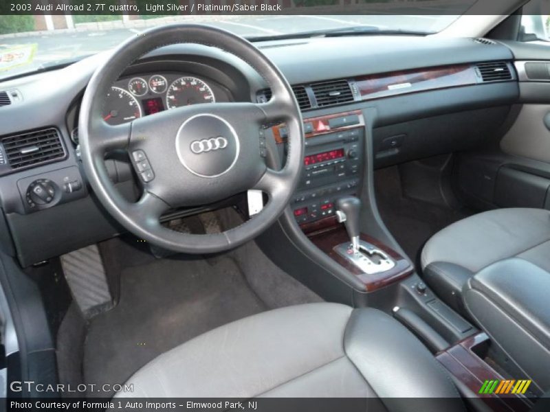 Light Silver / Platinum/Saber Black 2003 Audi Allroad 2.7T quattro