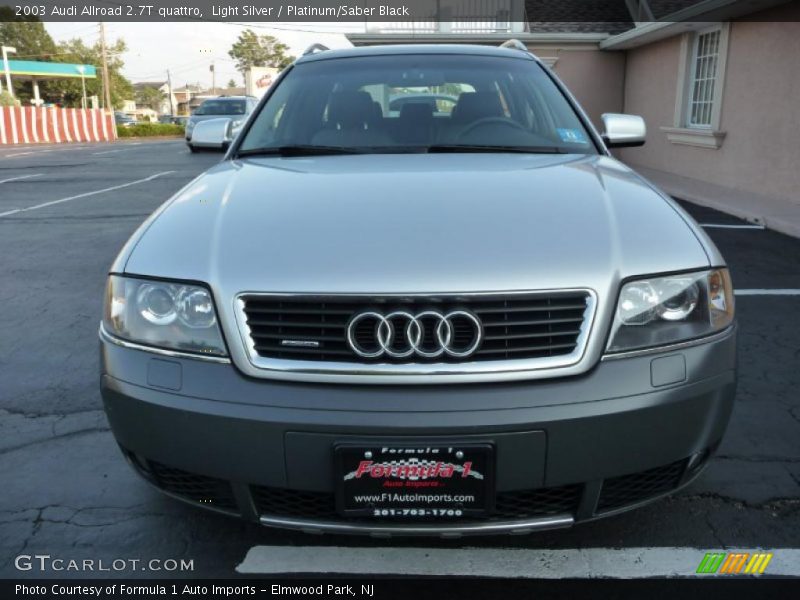 Light Silver / Platinum/Saber Black 2003 Audi Allroad 2.7T quattro