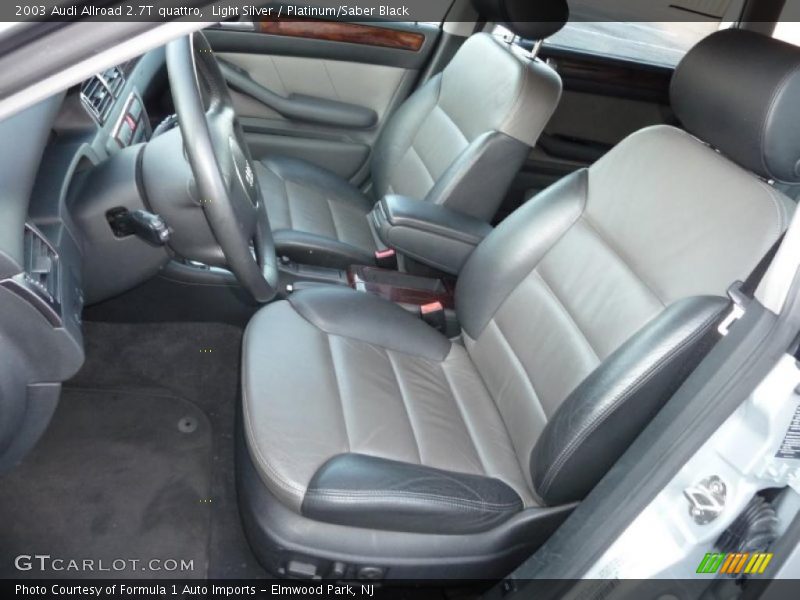 Light Silver / Platinum/Saber Black 2003 Audi Allroad 2.7T quattro