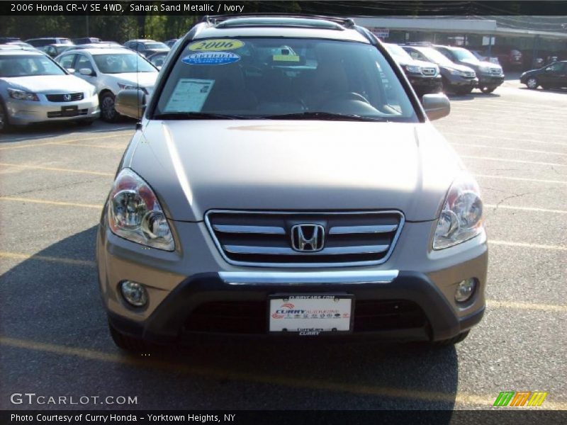 Sahara Sand Metallic / Ivory 2006 Honda CR-V SE 4WD