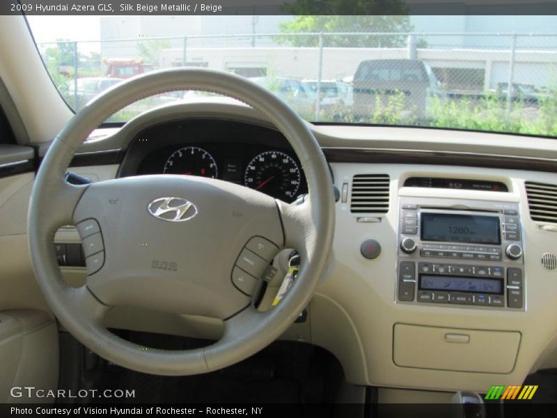 Silk Beige Metallic / Beige 2009 Hyundai Azera GLS