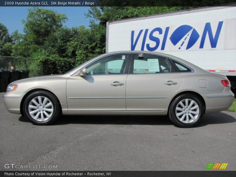 Silk Beige Metallic / Beige 2009 Hyundai Azera GLS