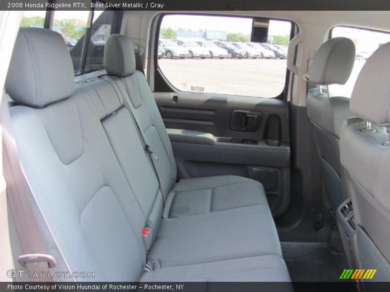 Billet Silver Metallic / Gray 2008 Honda Ridgeline RTX