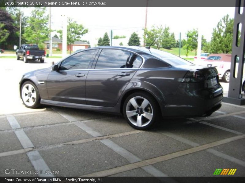 Magnetic Gray Metallic / Onyx/Red 2009 Pontiac G8 GT