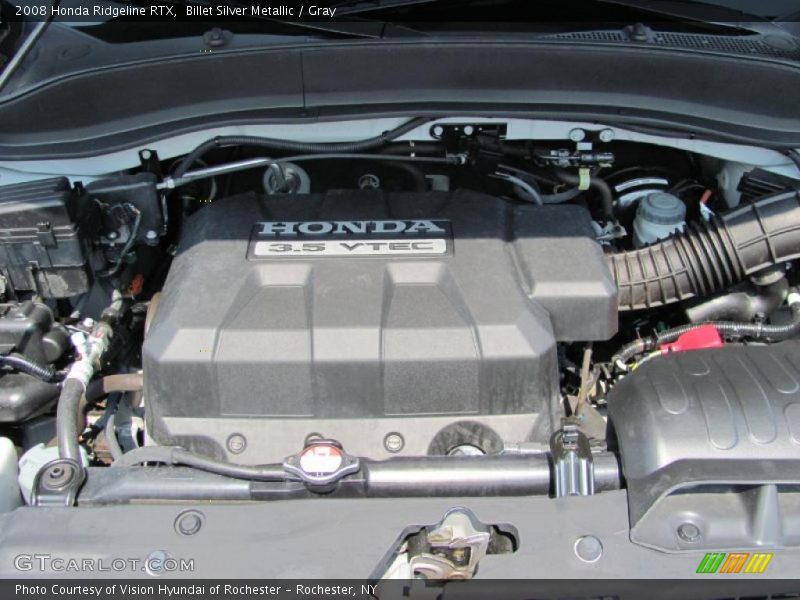 Billet Silver Metallic / Gray 2008 Honda Ridgeline RTX