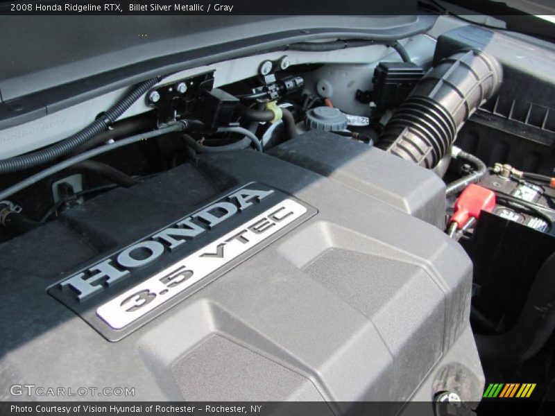 Billet Silver Metallic / Gray 2008 Honda Ridgeline RTX