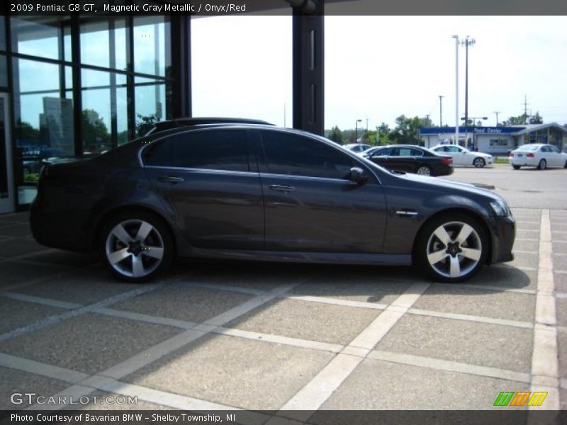 Magnetic Gray Metallic / Onyx/Red 2009 Pontiac G8 GT