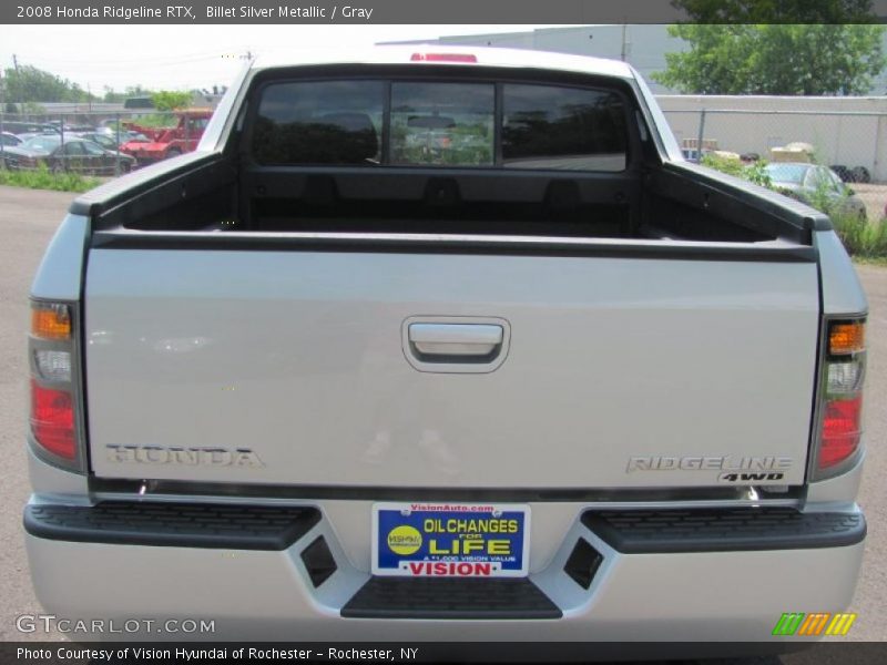 Billet Silver Metallic / Gray 2008 Honda Ridgeline RTX