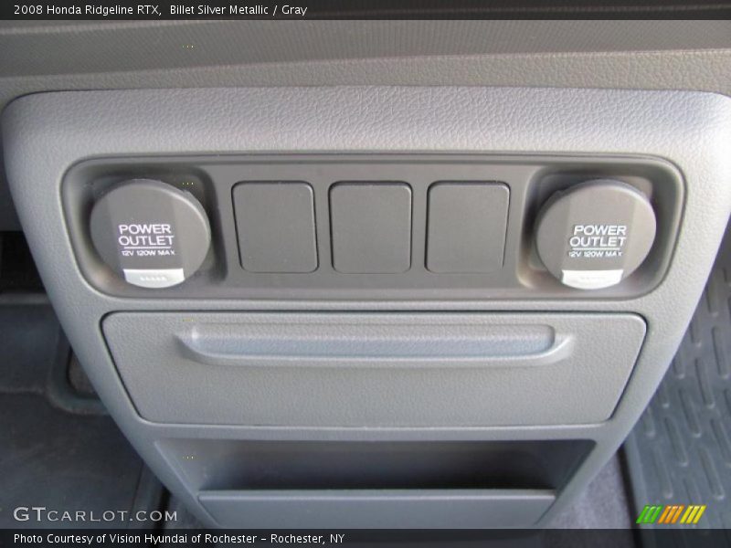 Billet Silver Metallic / Gray 2008 Honda Ridgeline RTX