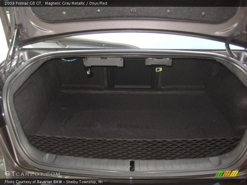 Magnetic Gray Metallic / Onyx/Red 2009 Pontiac G8 GT