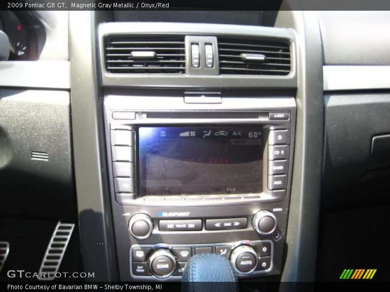 Magnetic Gray Metallic / Onyx/Red 2009 Pontiac G8 GT